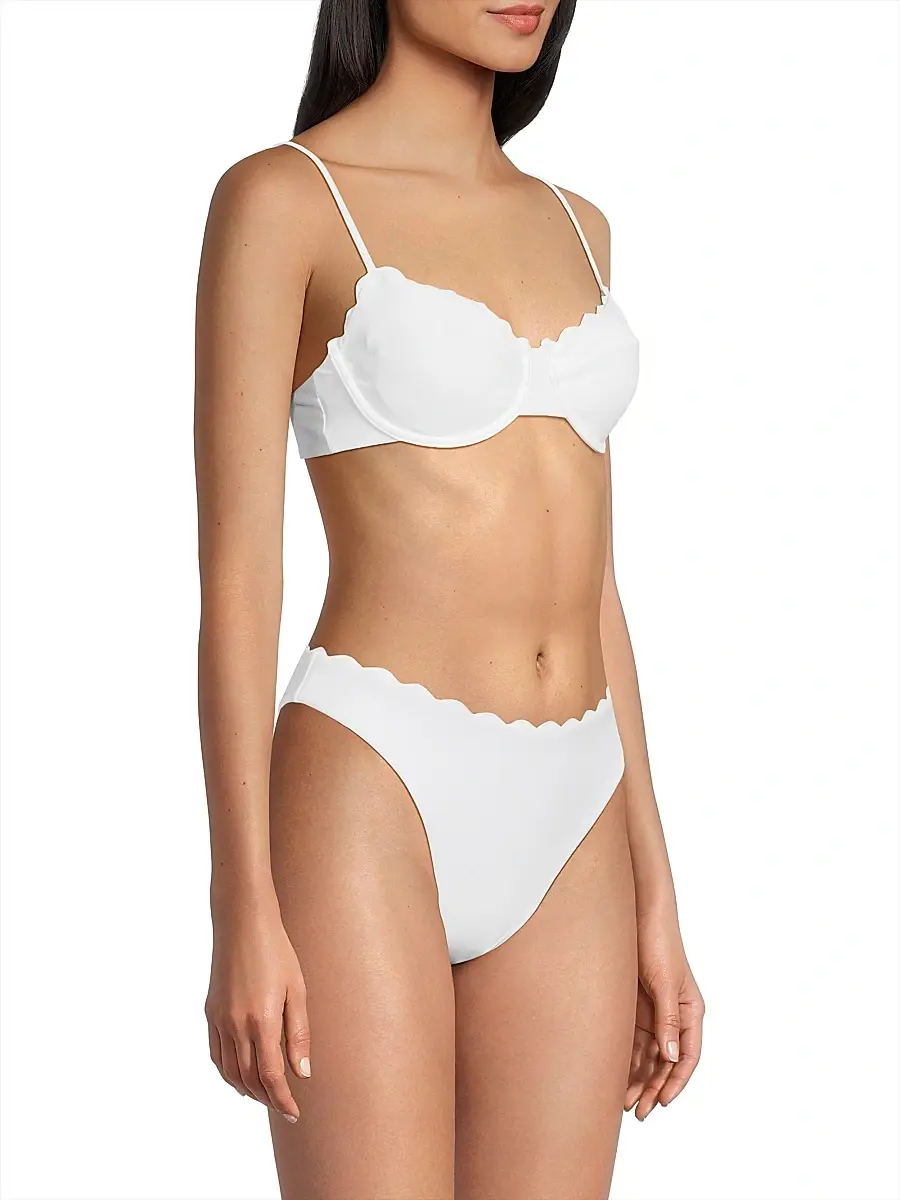 Ramy Brook Women's Leyla Scalloped Underwire Bikini Top | Thumbnail 4 Ramy Brook Women's Leyla Scalloped Underwire Bikini Top | Thumbnail 4