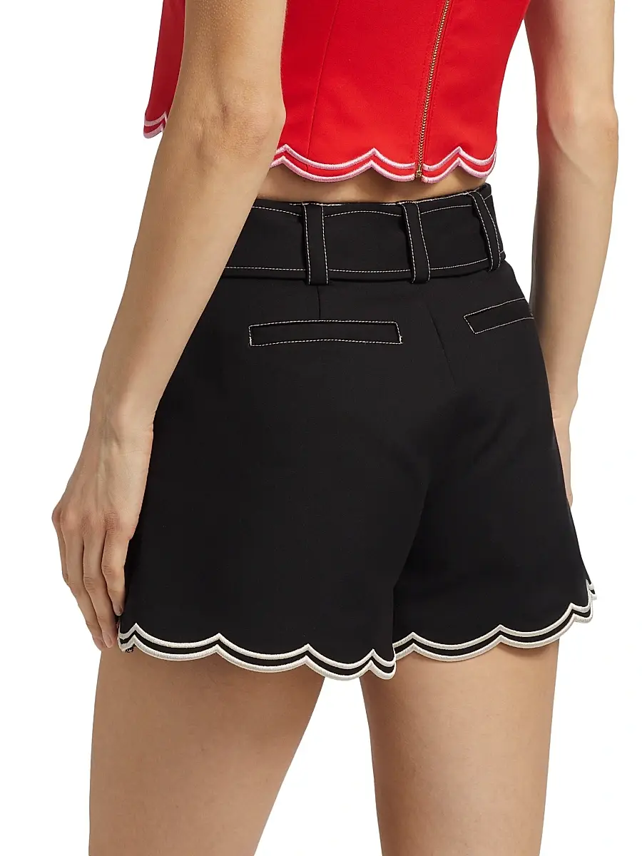 Ramy Brook Women's Violeta Cotton-Blend Belted Shorts | Thumbnail 5 Ramy Brook Women's Violeta Cotton-Blend Belted Shorts | Thumbnail 5