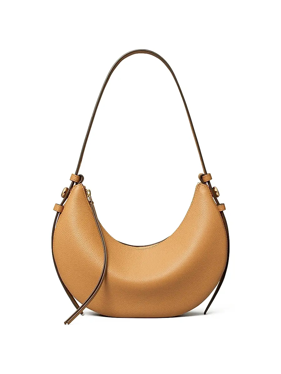Tory Burch Women's Romy Half Moon Shoulder Bag | Image 1 Tory Burch Women's Romy Half Moon Shoulder Bag | Image 1