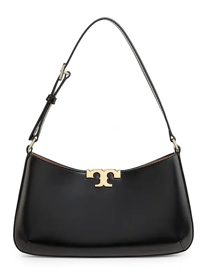 Tory Burch Women's Eleanor Logo-Detailed Leather Shoulder Bag