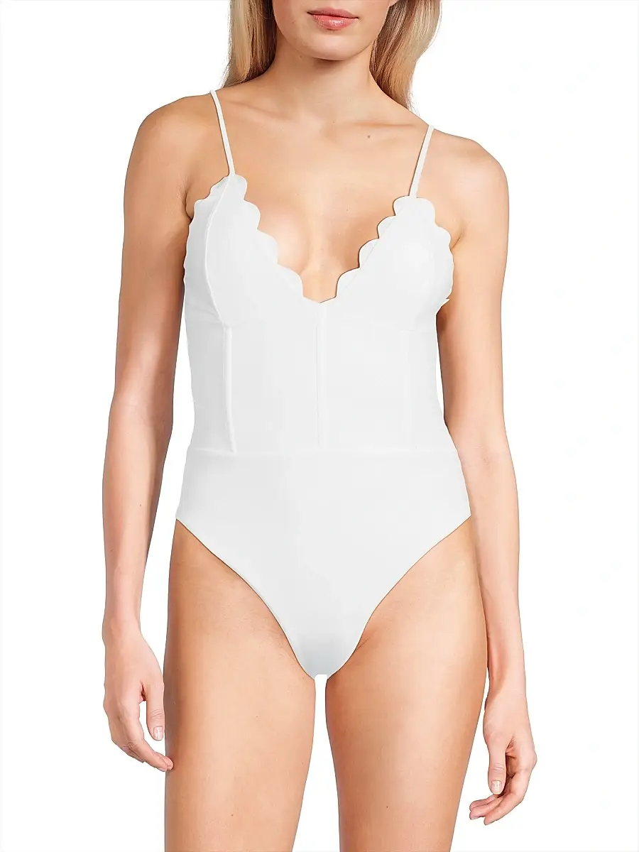 Ramy Brook Women's Mikayla Scalloped One-Piece Swimsuit | Thumbnail 3 Ramy Brook Women's Mikayla Scalloped One-Piece Swimsuit | Thumbnail 3
