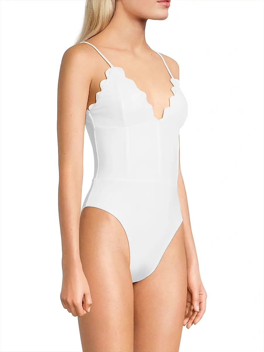 Ramy Brook Women's Mikayla Scalloped One-Piece Swimsuit | Thumbnail 4 Ramy Brook Women's Mikayla Scalloped One-Piece Swimsuit | Thumbnail 4