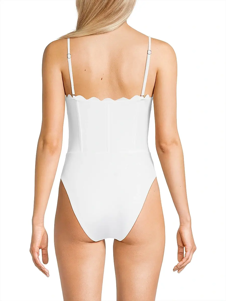 Ramy Brook Women's Mikayla Scalloped One-Piece Swimsuit | Thumbnail 5 Ramy Brook Women's Mikayla Scalloped One-Piece Swimsuit | Thumbnail 5
