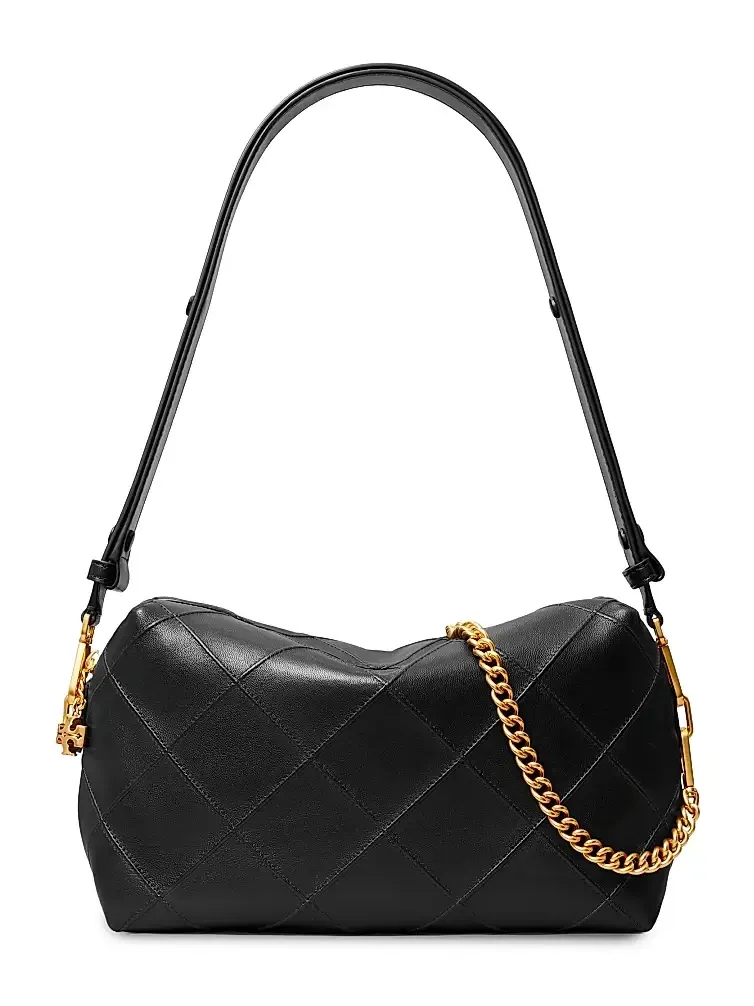 Tory Burch Women's Fleming Large Leather Shoulder Bag