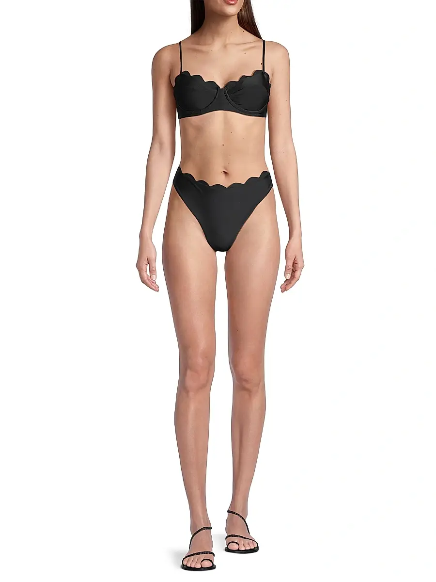 Ramy Brook Women's Leyla Scalloped Underwire Bikini Top | Thumbnail 2 Ramy Brook Women's Leyla Scalloped Underwire Bikini Top | Thumbnail 2