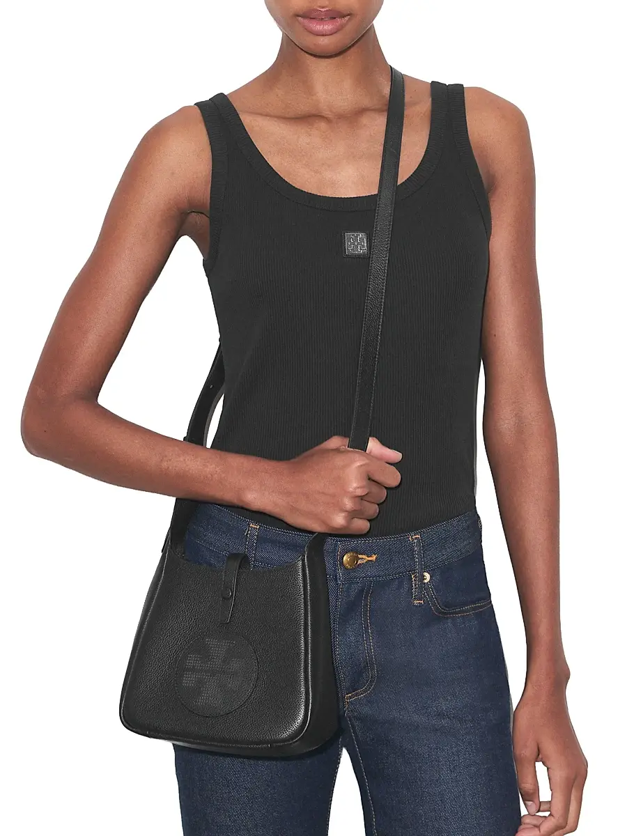 Tory Burch Women's Miller Swing Leather Crossbody Bag | Thumbnail 2 Tory Burch Women's Miller Swing Leather Crossbody Bag | Thumbnail 2