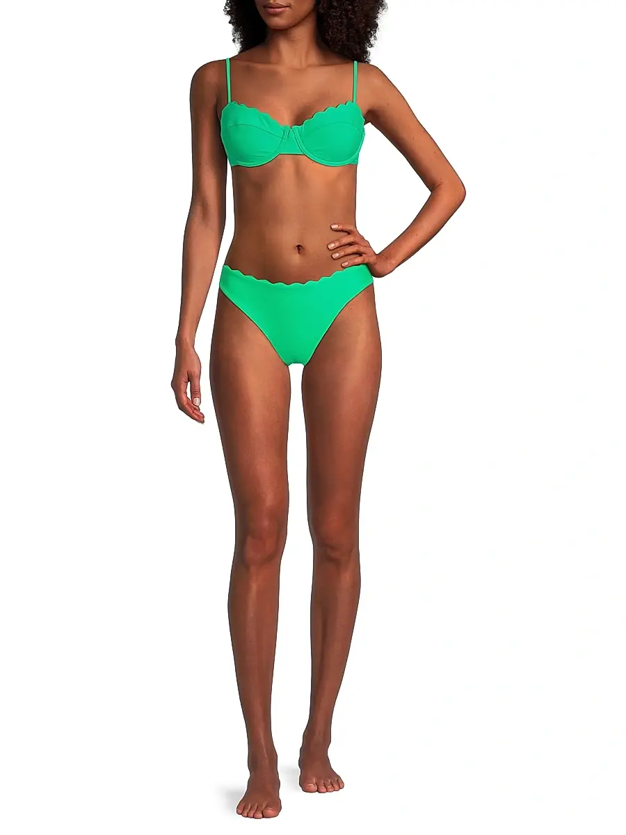 Ramy Brook Women's Leyla Scalloped Underwire Bikini Top | Thumbnail 2 Ramy Brook Women's Leyla Scalloped Underwire Bikini Top | Thumbnail 2