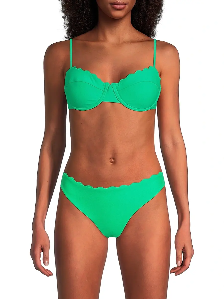 Ramy Brook Women's Leyla Scalloped Underwire Bikini Top | Thumbnail 3 Ramy Brook Women's Leyla Scalloped Underwire Bikini Top | Thumbnail 3