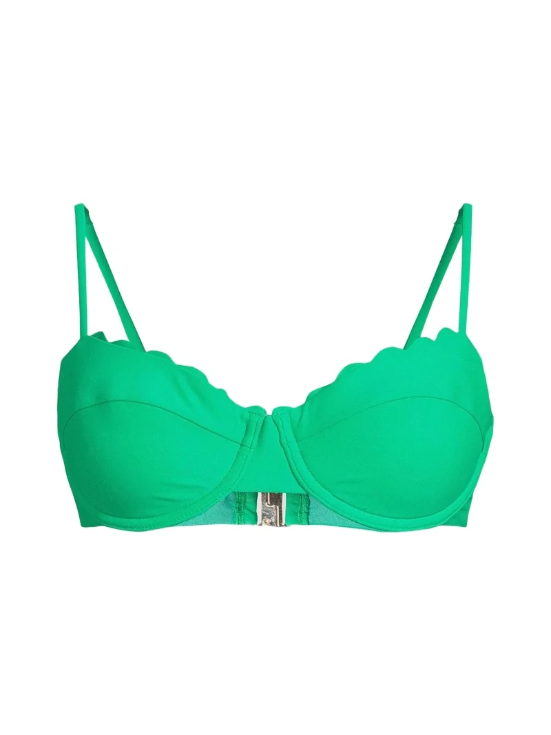 Women's Leyla Scalloped Underwire Bikini Top Women's Leyla Scalloped Underwire Bikini Top