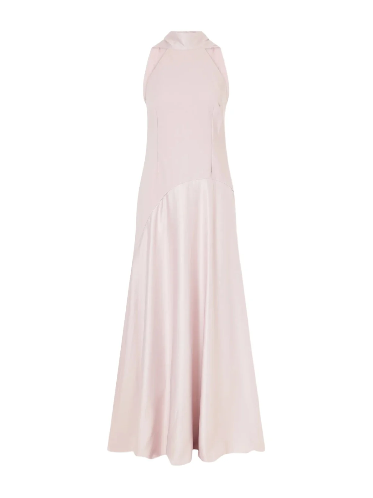 Cece Cape-effect Crepe And Satin Gown - Pink Cece Cape-effect Crepe And Satin Gown - Pink