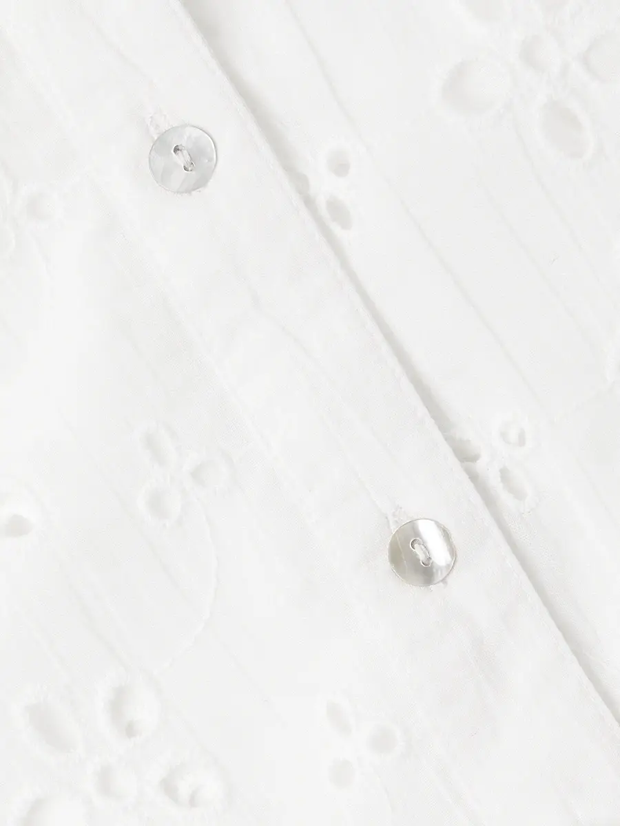 Ramy Brook Women's Roxanne Eyelet Cotton Minidress | Thumbnail 6 Ramy Brook Women's Roxanne Eyelet Cotton Minidress | Thumbnail 6