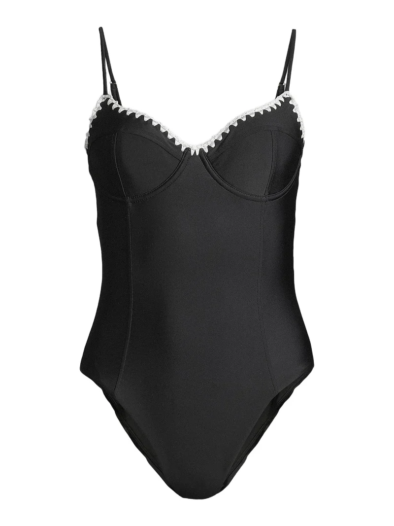 Ramy Brook Women's Addisyn Whipstitch One-Piece Swimsuit