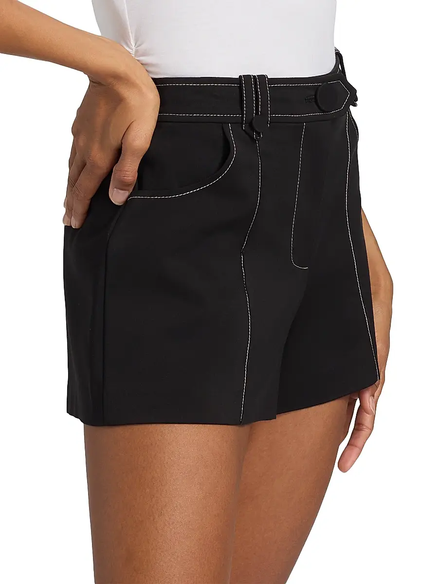 Ramy Brook Women's Marco Solid Shorts | Thumbnail 4 Ramy Brook Women's Marco Solid Shorts | Thumbnail 4
