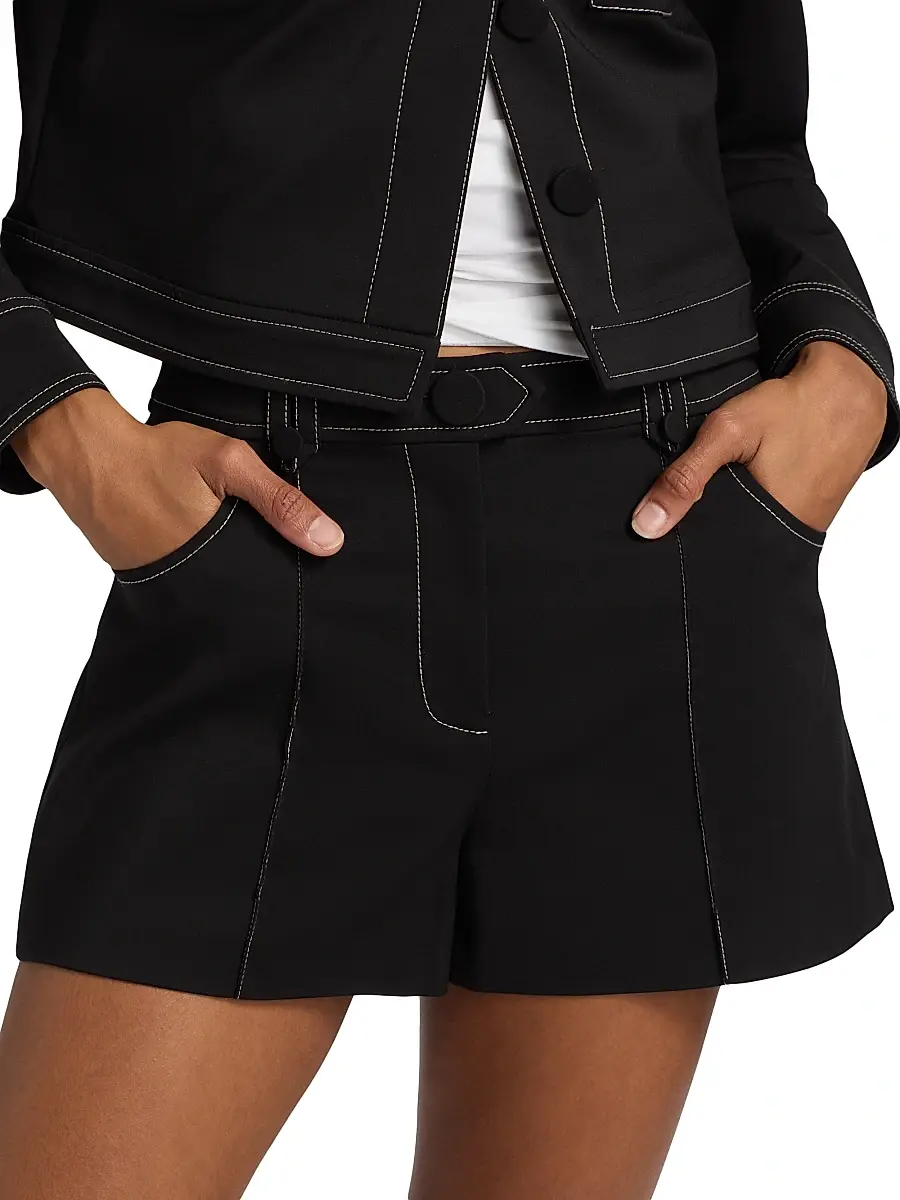 Ramy Brook Women's Marco Solid Shorts | Thumbnail 6 Ramy Brook Women's Marco Solid Shorts | Thumbnail 6
