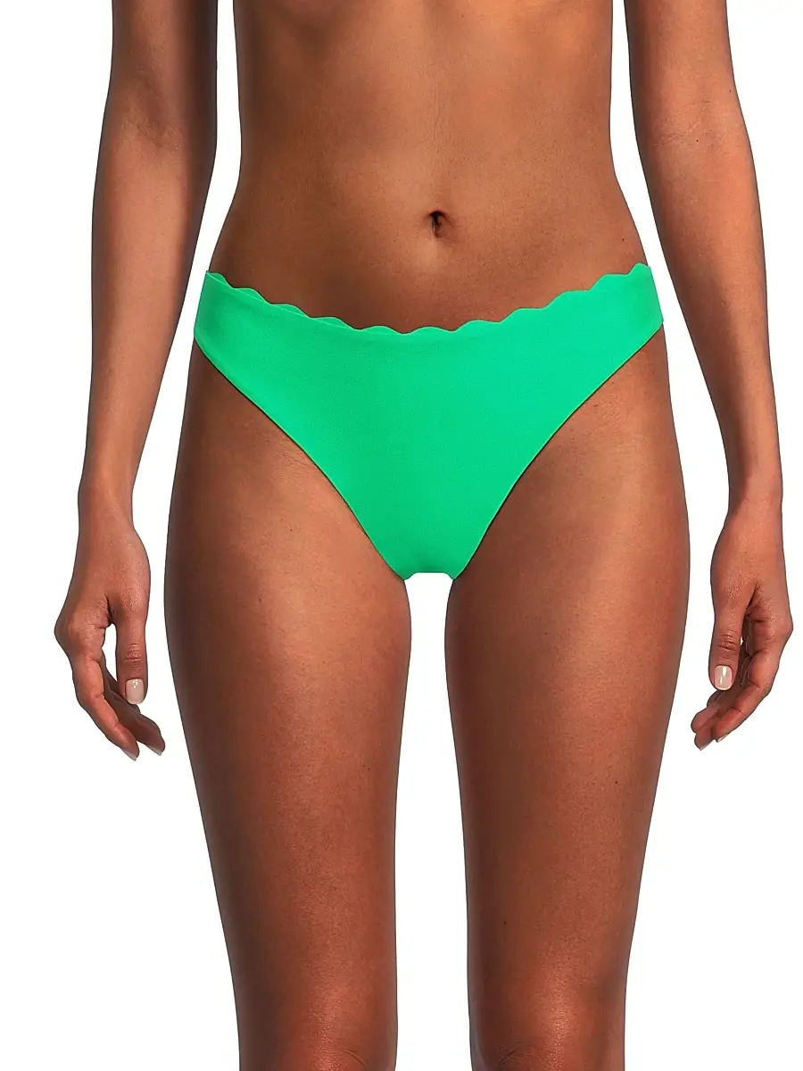 Ramy Brook Women's Amani Scalloped Bikini Bottom | Thumbnail 3