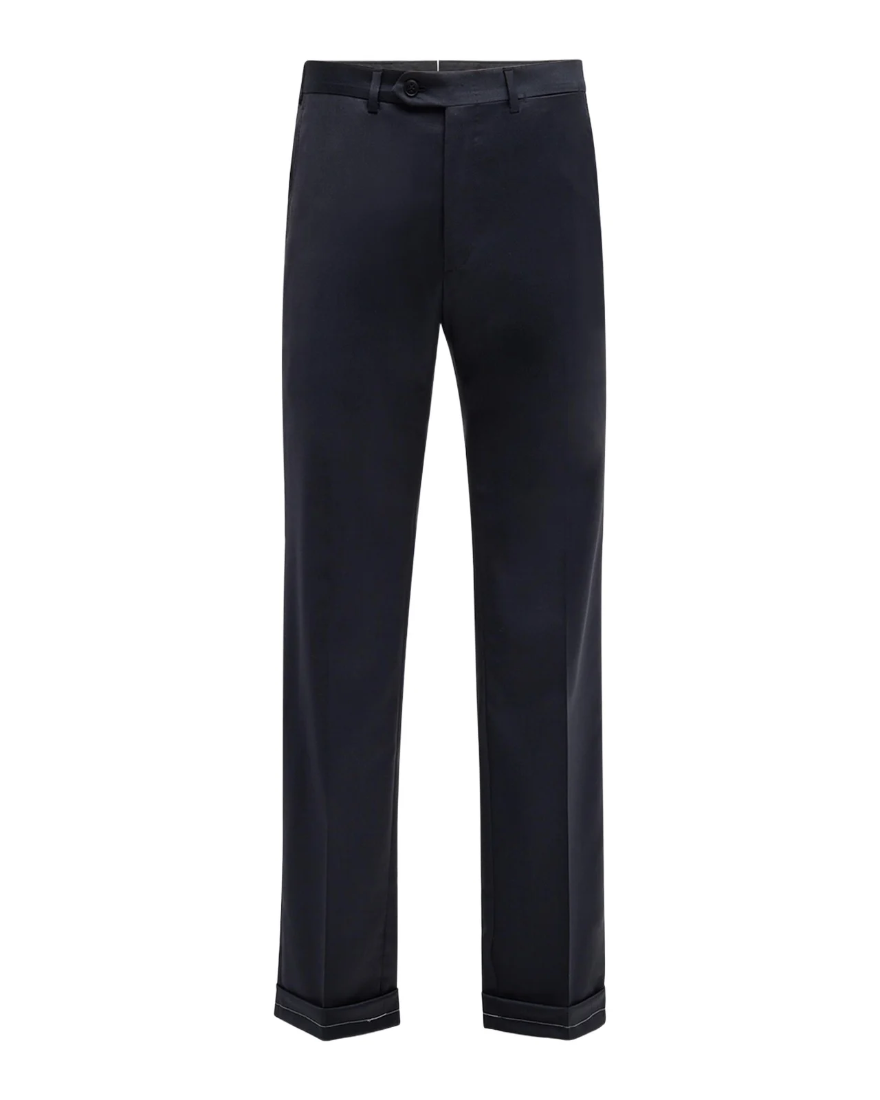 Men's Tigulli Solid Wool Trousers Men's Tigulli Solid Wool Trousers