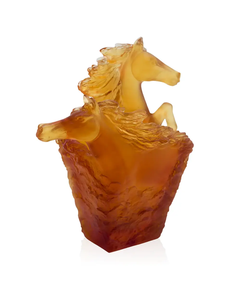 Daum Amber Cavalcade Pencil Holder | Thumbnail 2