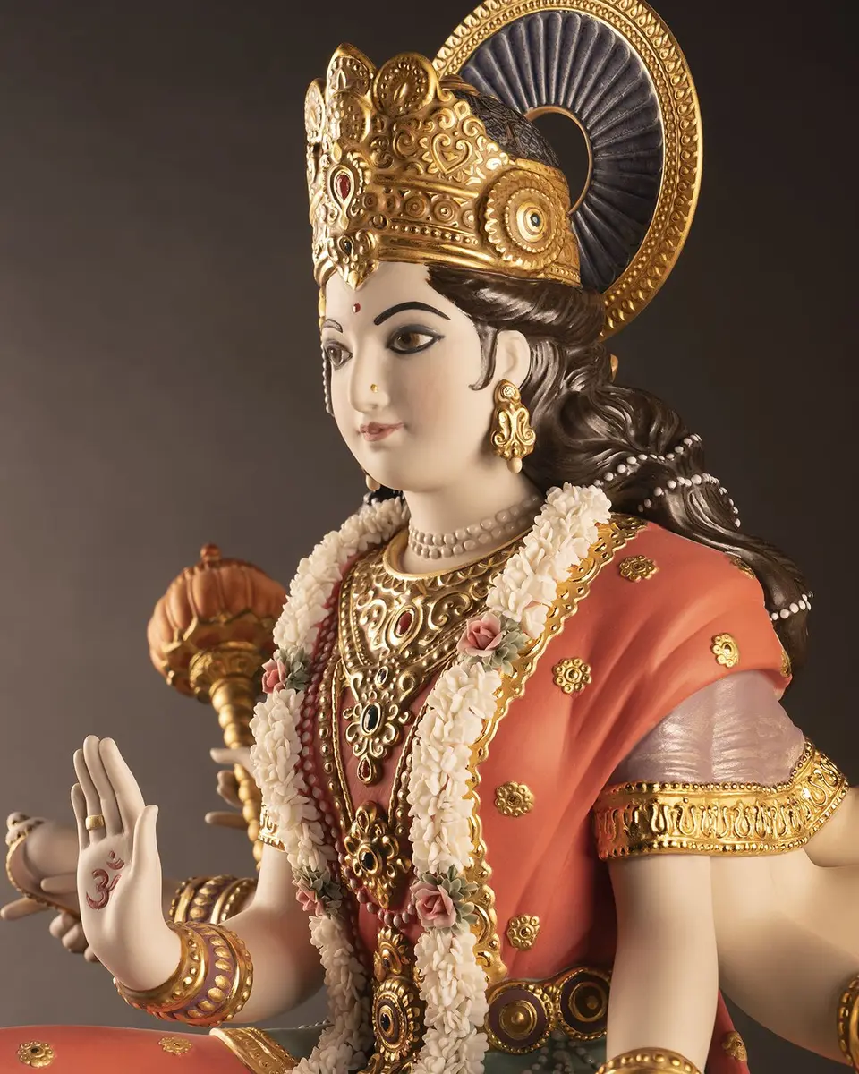 Lladro Goddess Durga Figurine | Thumbnail 4