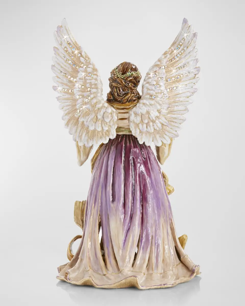 Jay Strongwater Renaissance Angel Musical Figurine | Thumbnail 3 Jay Strongwater Renaissance Angel Musical Figurine | Thumbnail 3