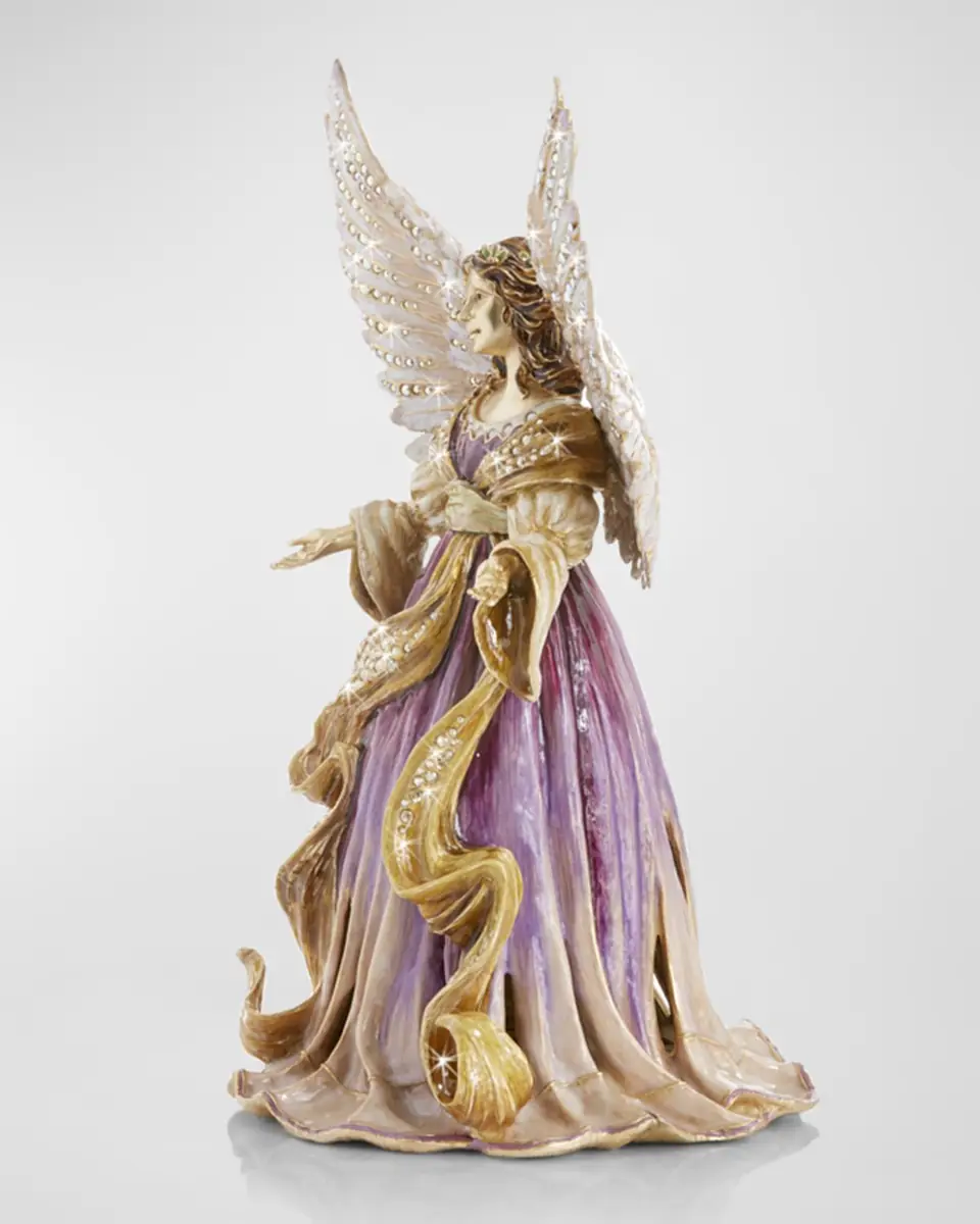 Jay Strongwater Renaissance Angel Musical Figurine | Thumbnail 4 Jay Strongwater Renaissance Angel Musical Figurine | Thumbnail 4