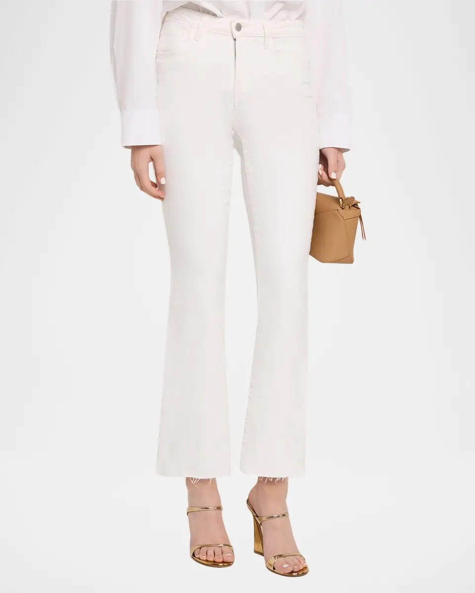 L'Agence Kendra High-Rise Crop Flare Jeans | Thumbnail 4 L'Agence Kendra High-Rise Crop Flare Jeans | Thumbnail 4