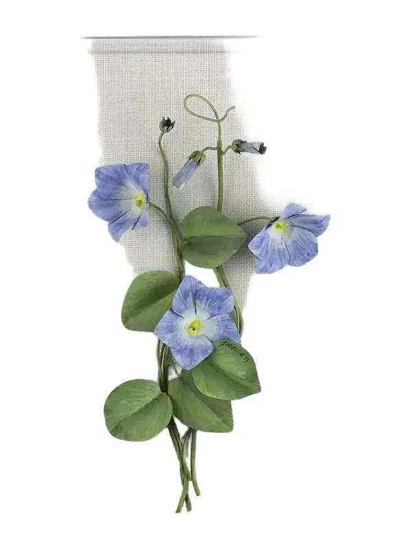 Tommy Mitchell Morning Glory September Birth Flower Wall Art