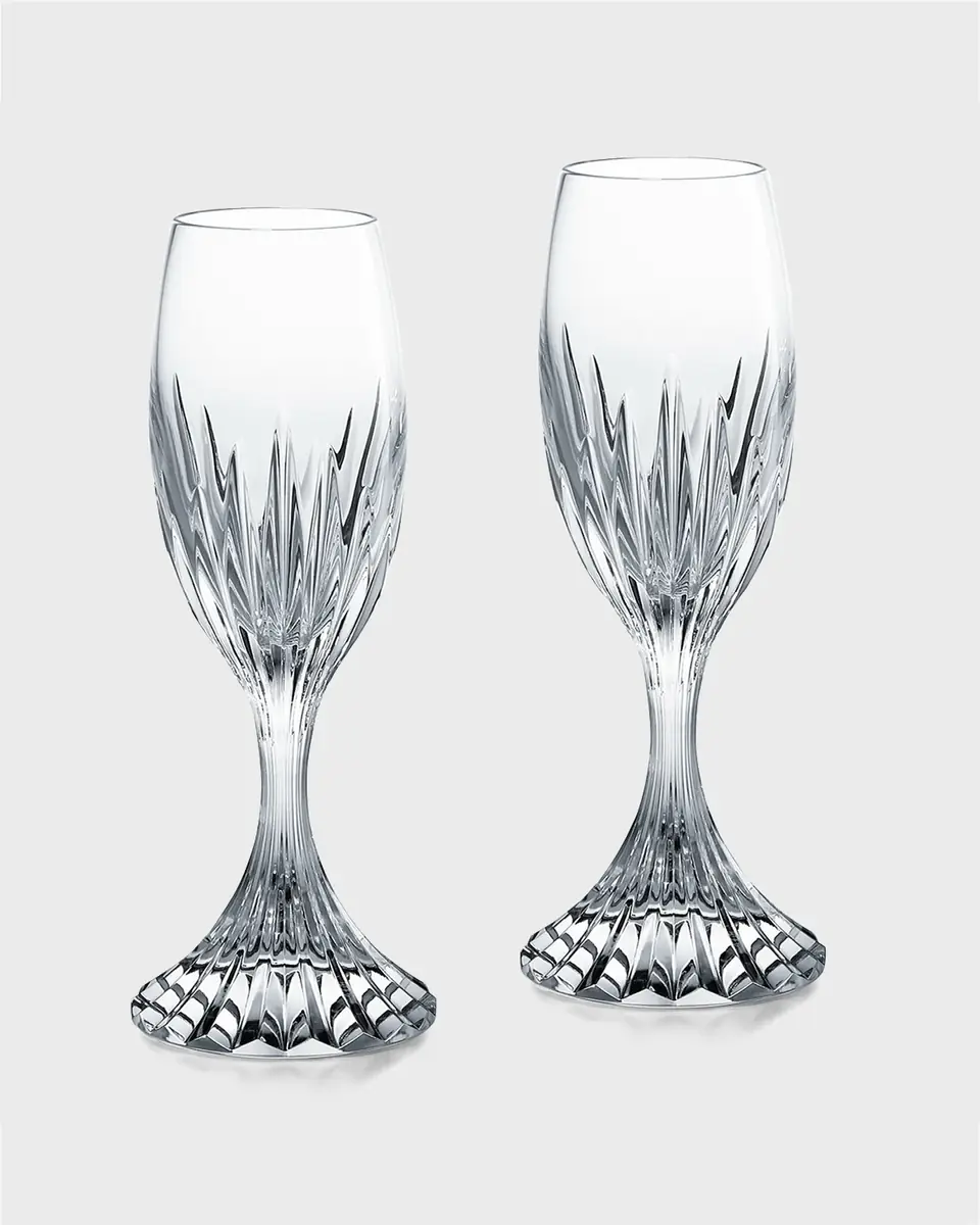 Baccarat Massena Champagne Flutes, Set of 2 | Thumbnail 3 Baccarat Massena Champagne Flutes, Set of 2 | Thumbnail 3