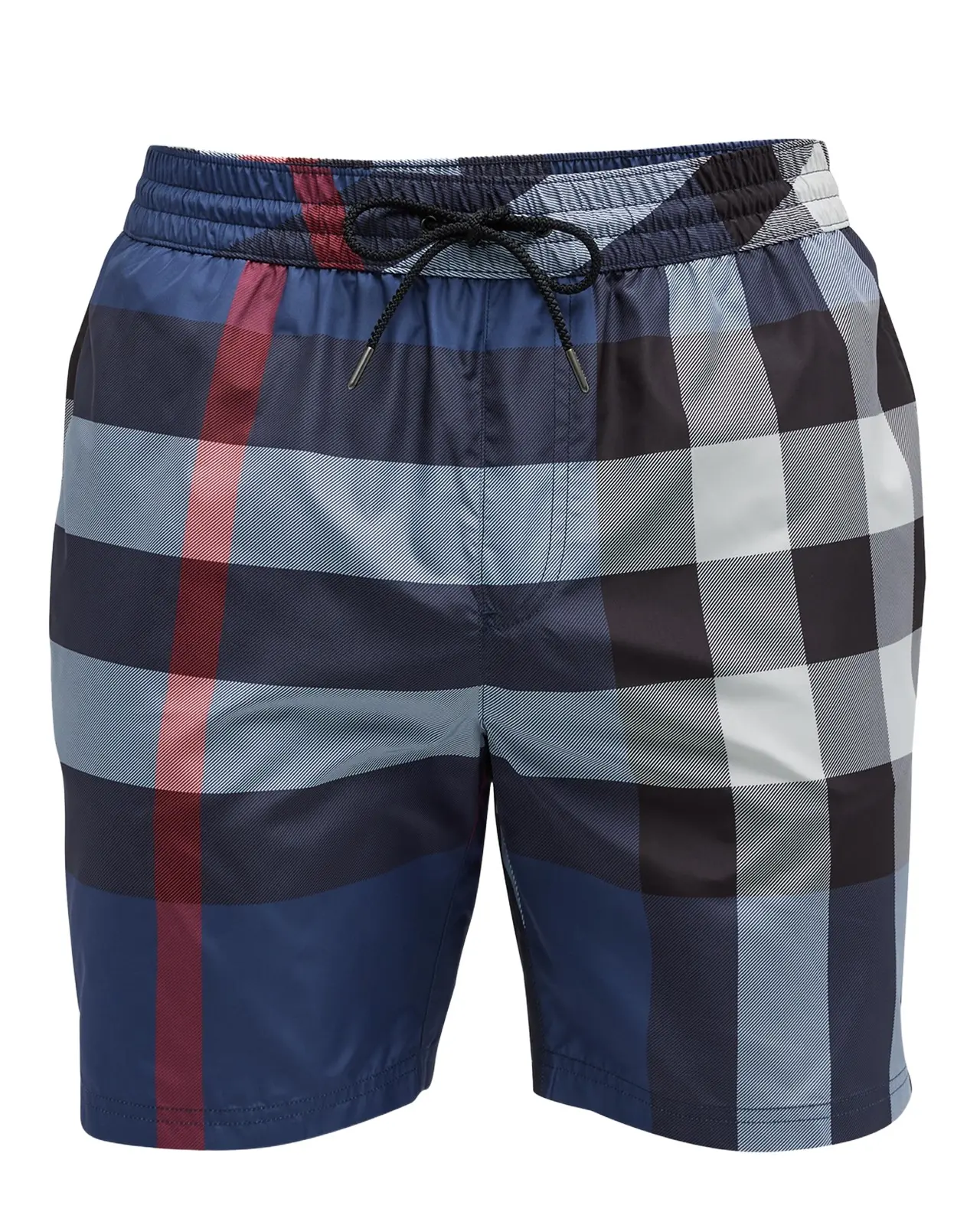 Burberry Men's Guildes Signature Check Swim Trunks