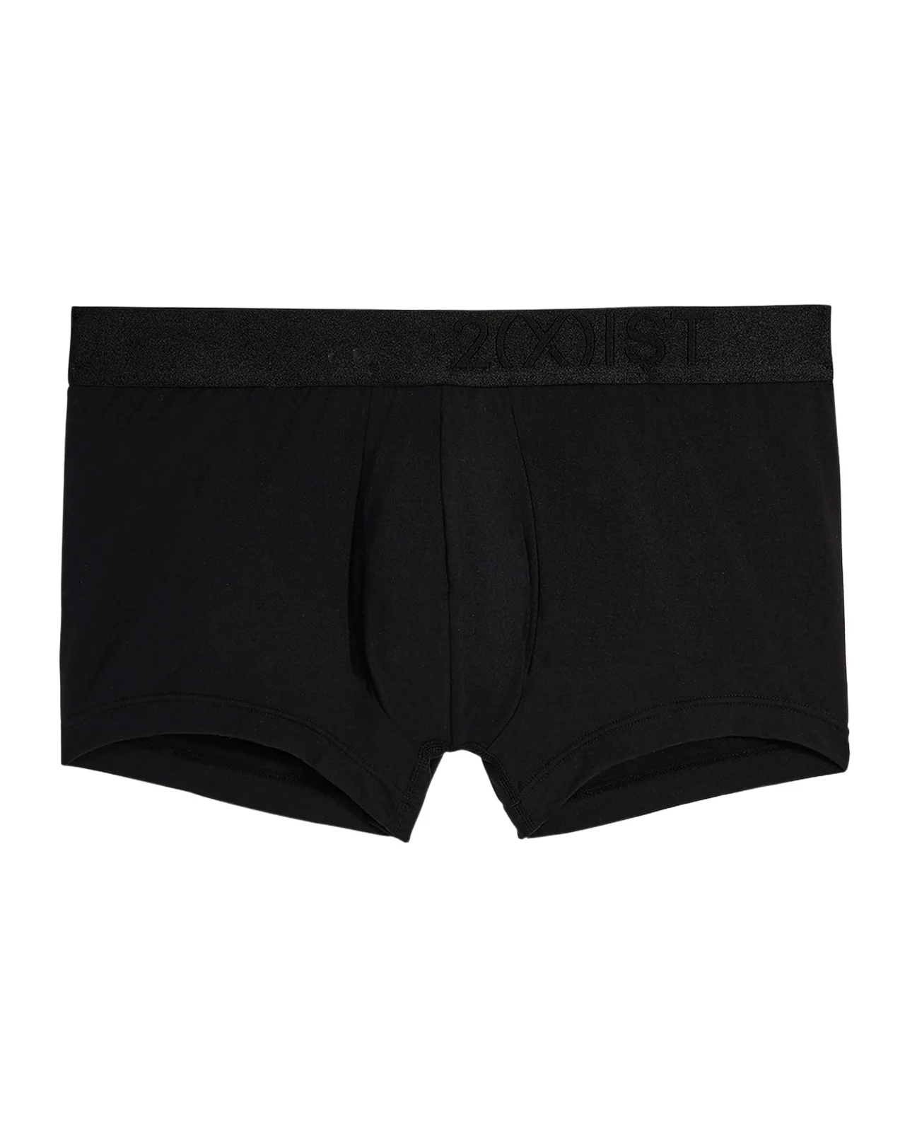 2XIST Men's Solid No-Show Boxer Trunks