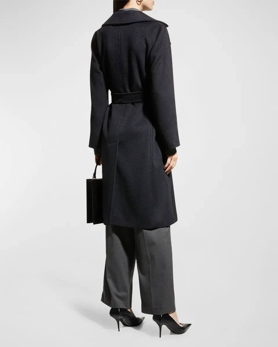 Max Mara Manuela Belted Wrap Coat | Thumbnail 6 Max Mara Manuela Belted Wrap Coat | Thumbnail 6