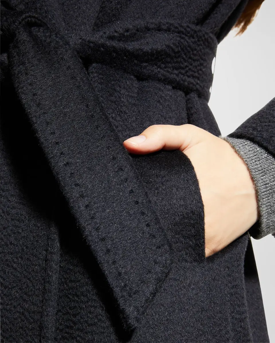 Max Mara Manuela Belted Wrap Coat | Thumbnail 7 Max Mara Manuela Belted Wrap Coat | Thumbnail 7