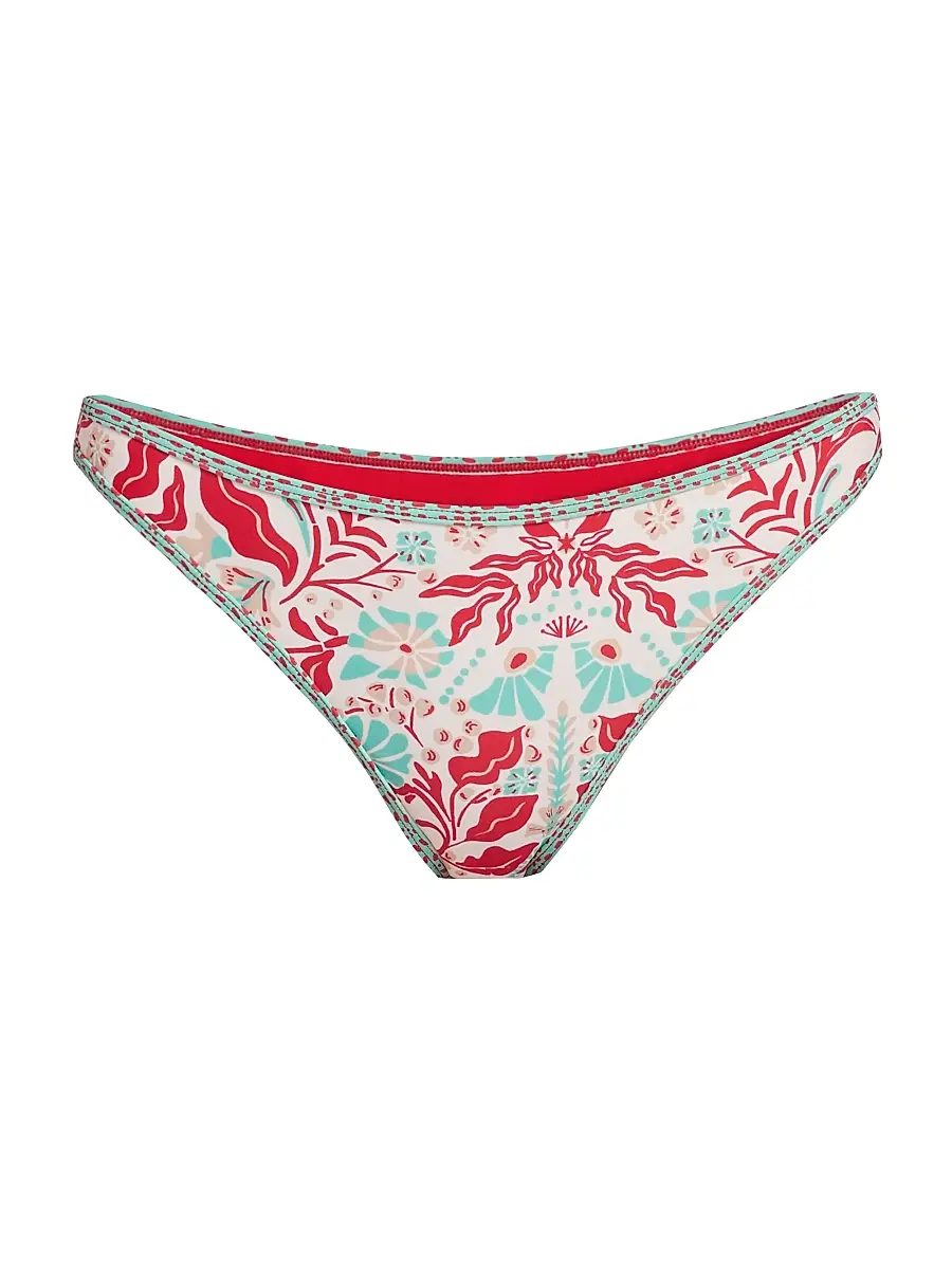 Ramy Brook Women's Isla Floral Bikini Bottom
