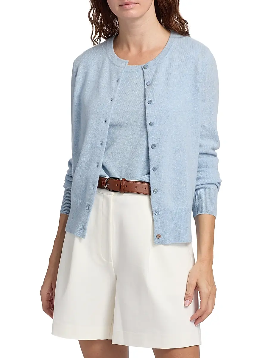 Saks Fifth Avenue Women's Cashmere Cardigan | Thumbnail 3