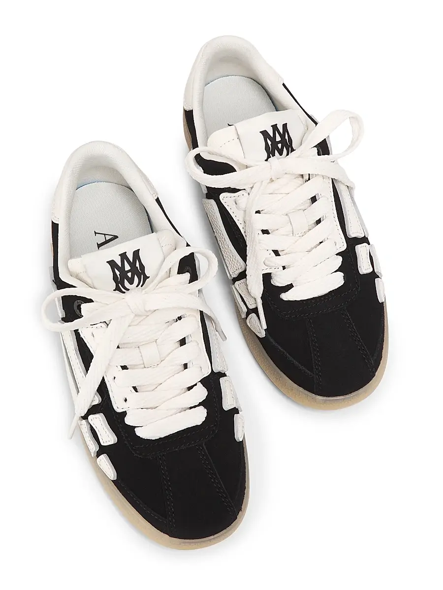 AMIRI Women's Pacific Bones Leather Sneakers | Thumbnail 4 AMIRI Women's Pacific Bones Leather Sneakers | Thumbnail 4
