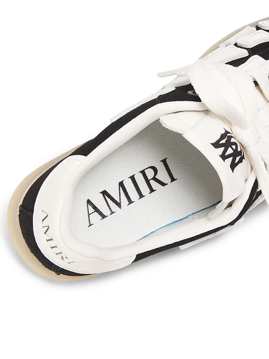 AMIRI Women's Pacific Bones Leather Sneakers | Thumbnail 5 AMIRI Women's Pacific Bones Leather Sneakers | Thumbnail 5