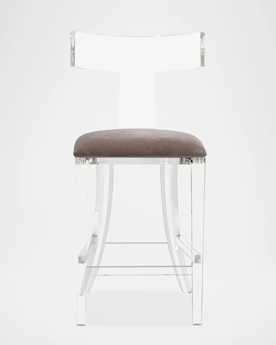Interlude Home Tristan Klismos Counter Stool, 26" | Thumbnail 2 Interlude Home Tristan Klismos Counter Stool, 26" | Thumbnail 2