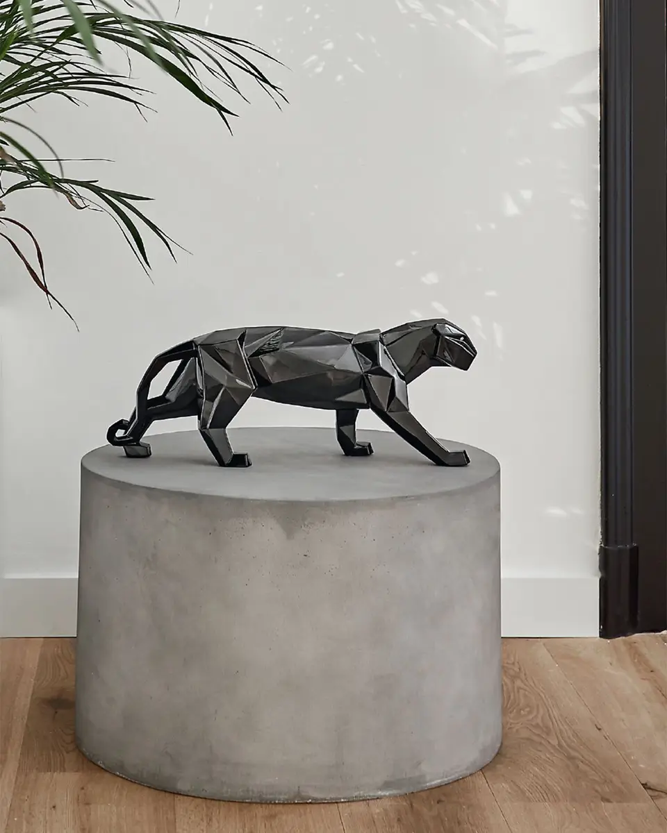 Lladro Origami Black Panther Sculpture | Thumbnail 5 Lladro Origami Black Panther Sculpture | Thumbnail 5