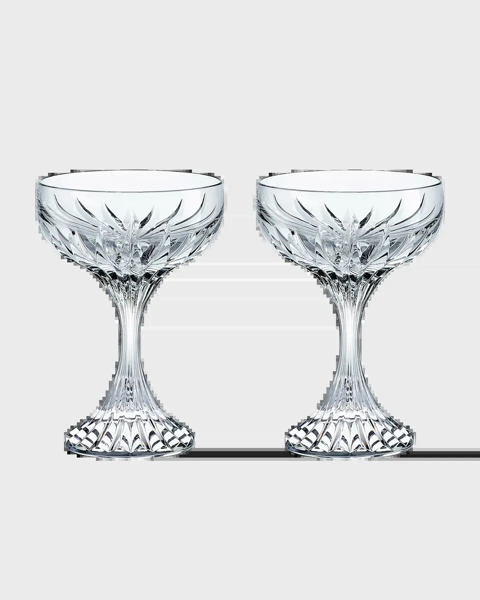Baccarat Massena Coupe Glasses, Set of 2 | Thumbnail 2 Baccarat Massena Coupe Glasses, Set of 2 | Thumbnail 2