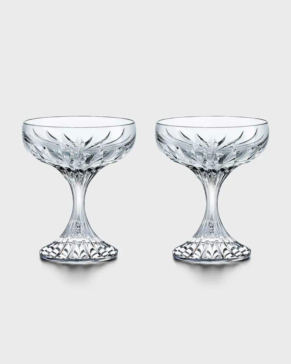 Baccarat Massena Coupe Glasses, Set of 2 | Thumbnail 3 Baccarat Massena Coupe Glasses, Set of 2 | Thumbnail 3