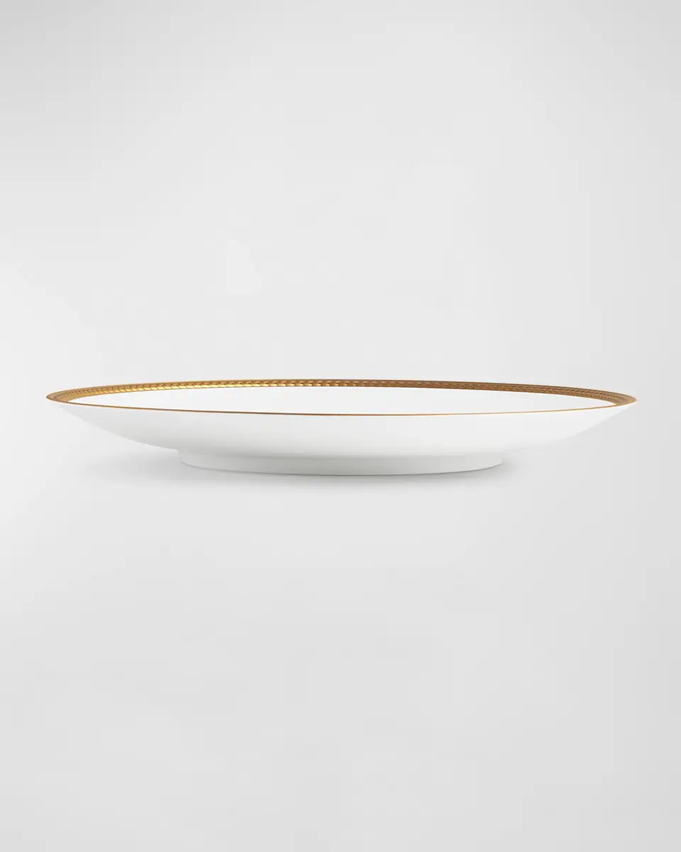 L'Objet Soie Tressee 24K Gold-Plated Dinner Plate | Thumbnail 2 L'Objet Soie Tressee 24K Gold-Plated Dinner Plate | Thumbnail 2