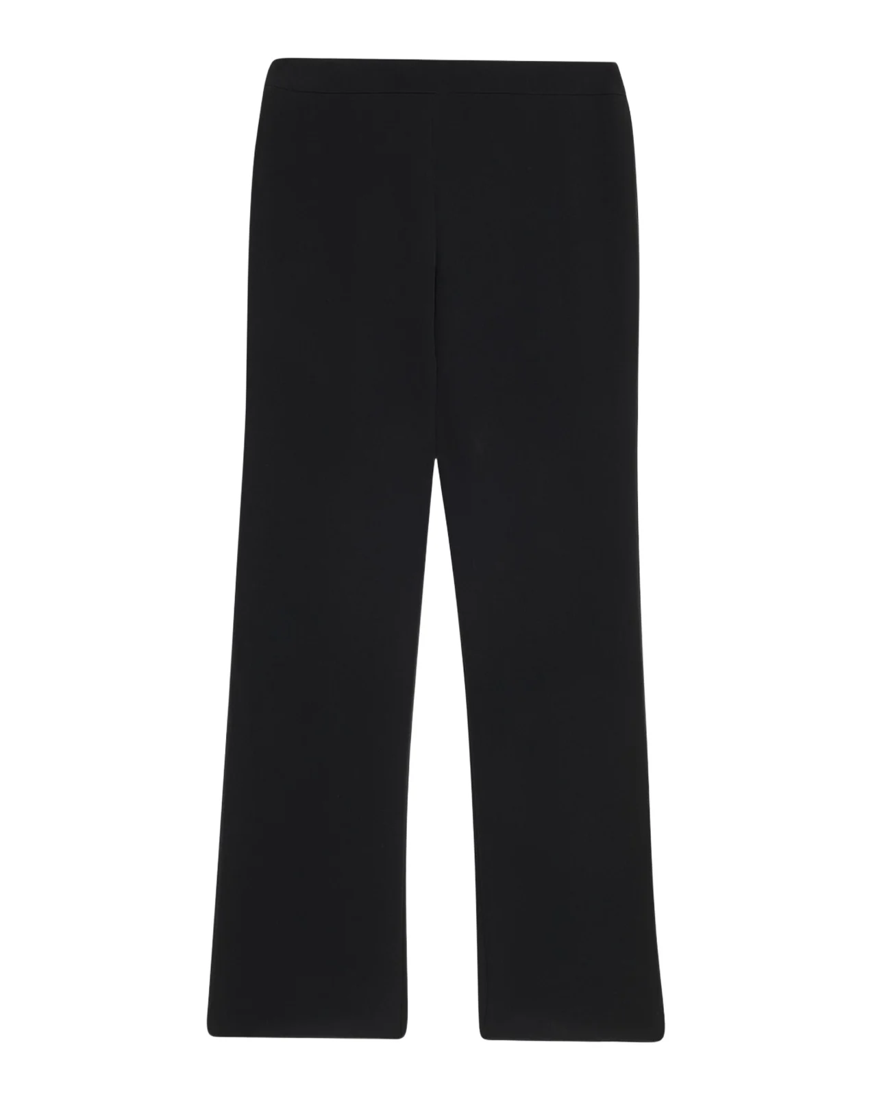 Wide Leg Silk Cady Trousers Wide Leg Silk Cady Trousers