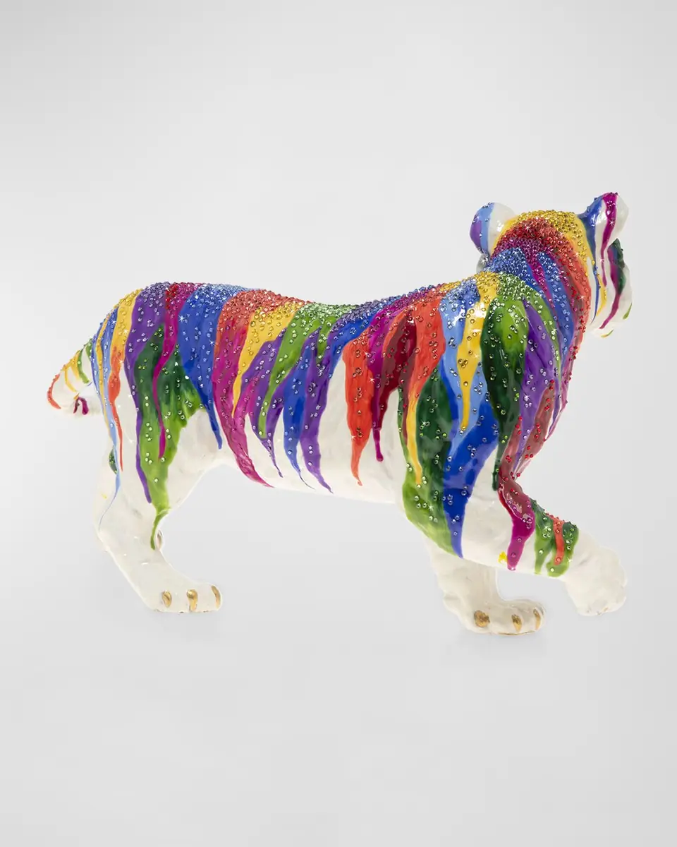 Jay Strongwater Grand Jewel Tiger Figurine | Thumbnail 2 Jay Strongwater Grand Jewel Tiger Figurine | Thumbnail 2