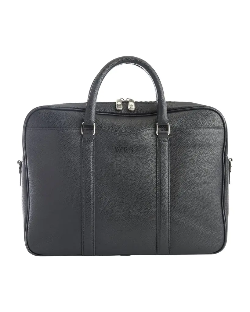Royce New York Executive 13" Laptop Messenger Bag, Personalized | Image 1 Royce New York Executive 13" Laptop Messenger Bag, Personalized | Image 1