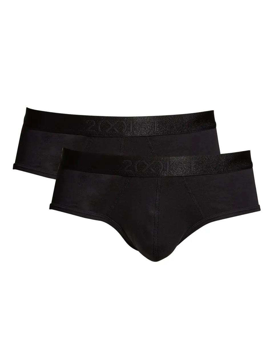 2XIST Men's 3-Pack Pima Cotton Contour Pouch Briefs | Thumbnail 4