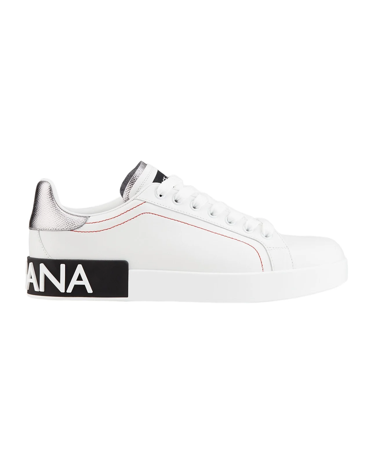 Leather Logo Low-Top Sneakers Leather Logo Low-Top Sneakers