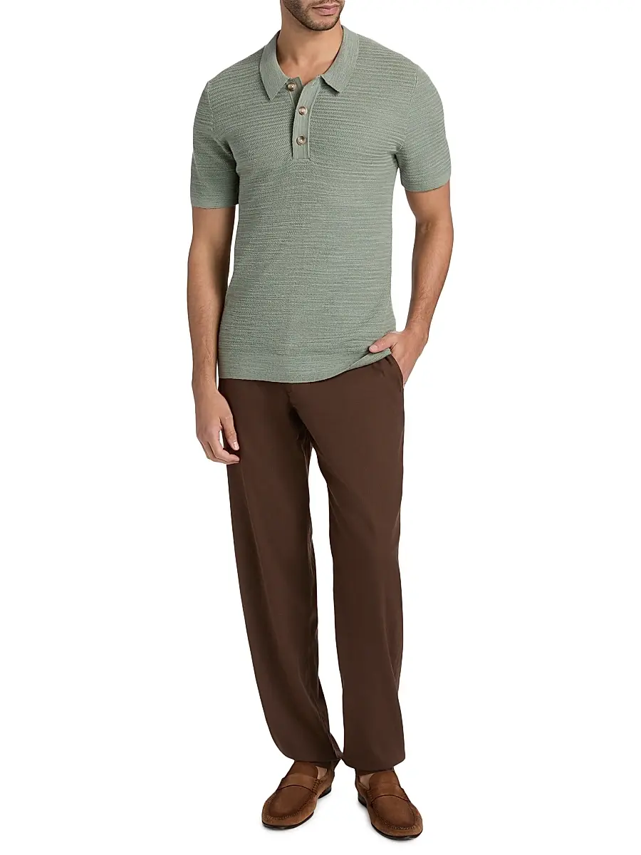 Onia Men's Linen-Blend Trousers | Thumbnail 2 Onia Men's Linen-Blend Trousers | Thumbnail 2