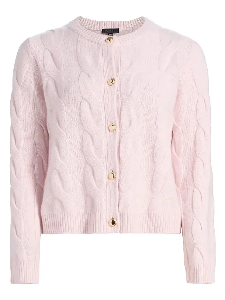 Women's Cashmere Cable-Knit Cardigan Women's Cashmere Cable-Knit Cardigan