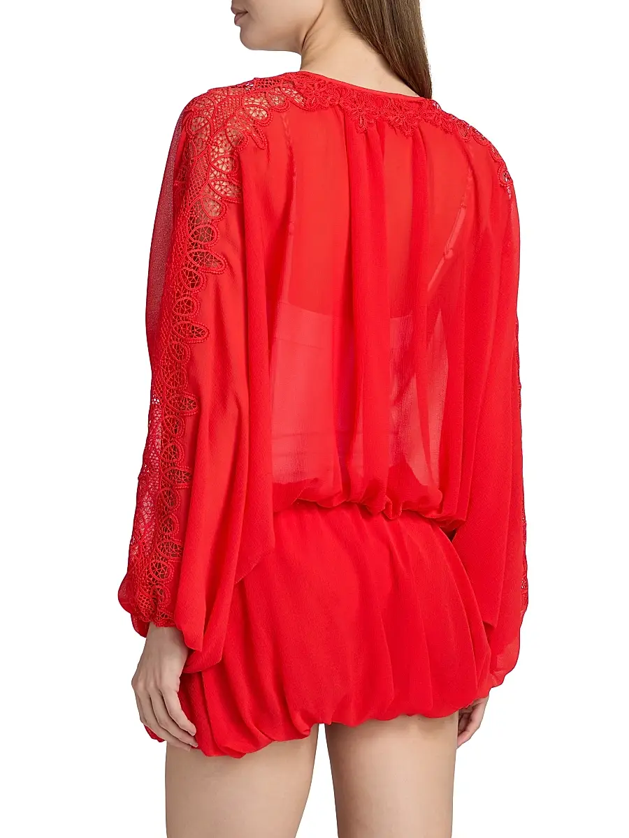 Ramy Brook Women's Angie V-Neck Blouse | Thumbnail 4 Ramy Brook Women's Angie V-Neck Blouse | Thumbnail 4