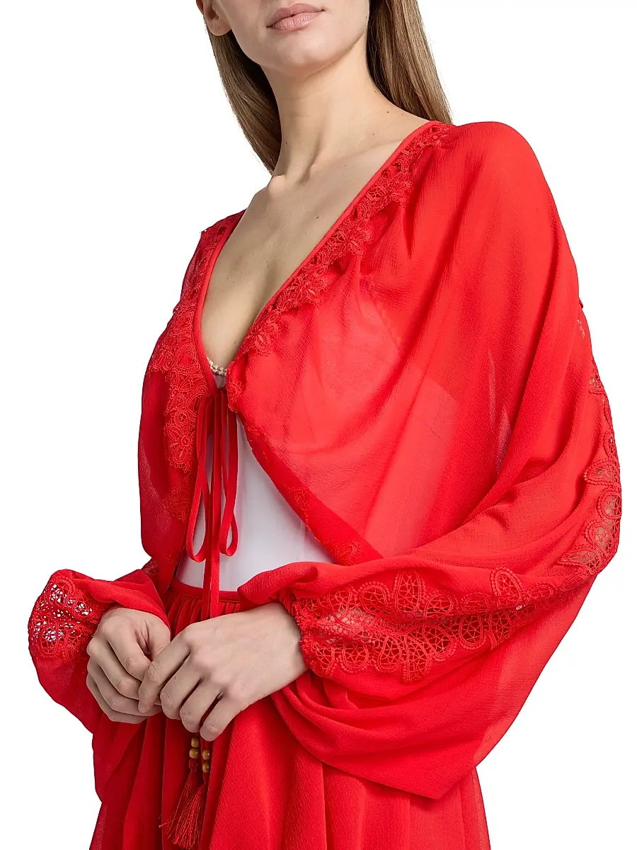 Ramy Brook Women's Angie V-Neck Blouse | Thumbnail 5 Ramy Brook Women's Angie V-Neck Blouse | Thumbnail 5