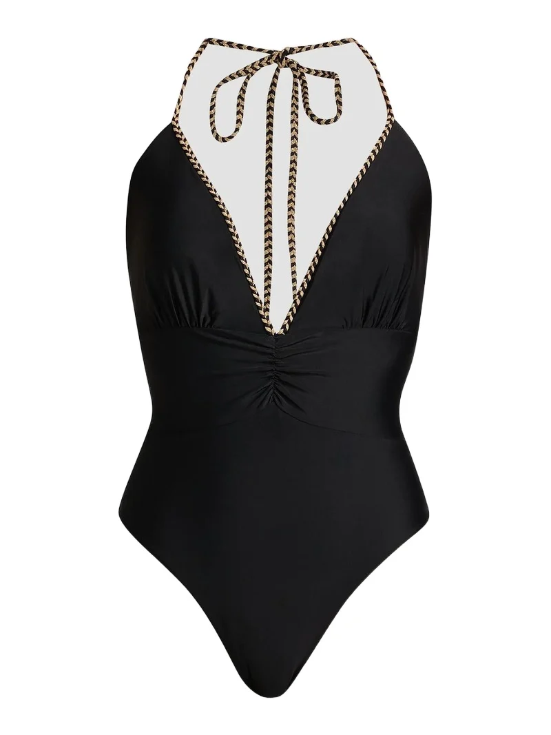 Ramy Brook Women's Madison V-Neck One-Piece Swimsuit